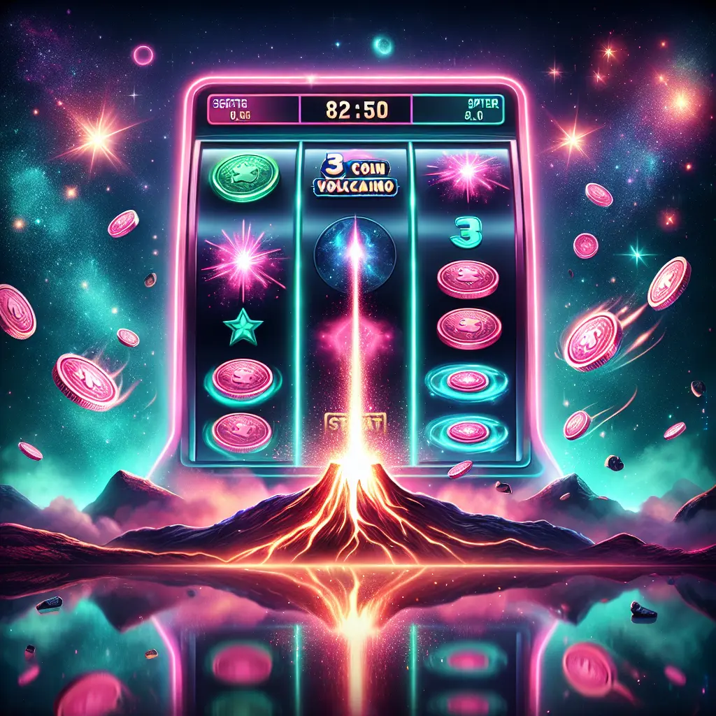 3 Coin Volcanoes slot game